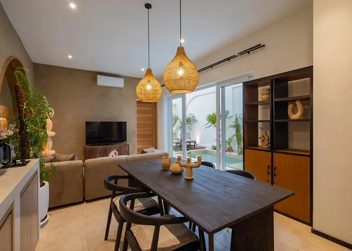 Sea-view Rooftop & Pool - 5min To Ocean - 2 Br Ferienhaus Uluwatu