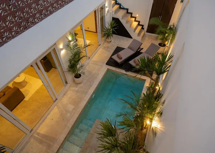 Sea-view Rooftop & Pool - 5min To Ocean - 2 Br Ferienhaus *