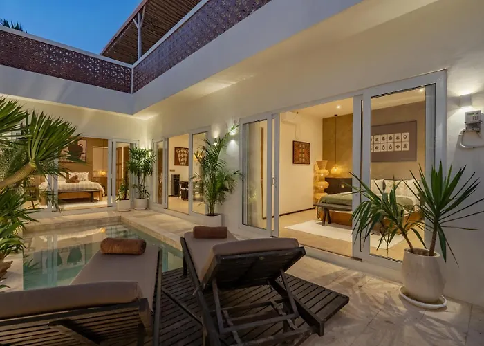 Sea-view Rooftop & Pool - 5min To Ocean - 2 Br Ferienhaus *